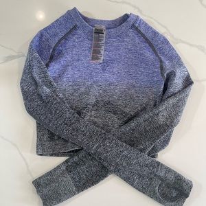 Gymshark dry gear crop, size S